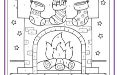 Christmas Colornumber Pages in Christmas Coloring Math Worksheets