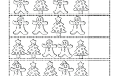 Christmas Cookie Patterns Worksheet - Free Printable, Digital, &amp; Pdf with Christmas Pattern Worksheets Kindergarten