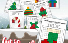 Christmas Coordinate Graphing Worksheets, Free! with regard to Ugly Christmas Sweater Plotting Grid Worksheets