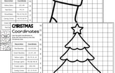Christmas Coordinates Worksheets - Top Teacher inside Christmas Ordered Pairs Worksheets
