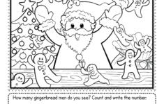 Christmas Counting Worksheet - Free Printable, Digital, &amp; Pdf for Christmas Worksheets Free Download