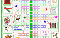 Christmas : Crossword Puzzle With A…: English Esl Worksheets Pdf &amp; Doc pertaining to Christmas Worksheets Crossword Puzzles