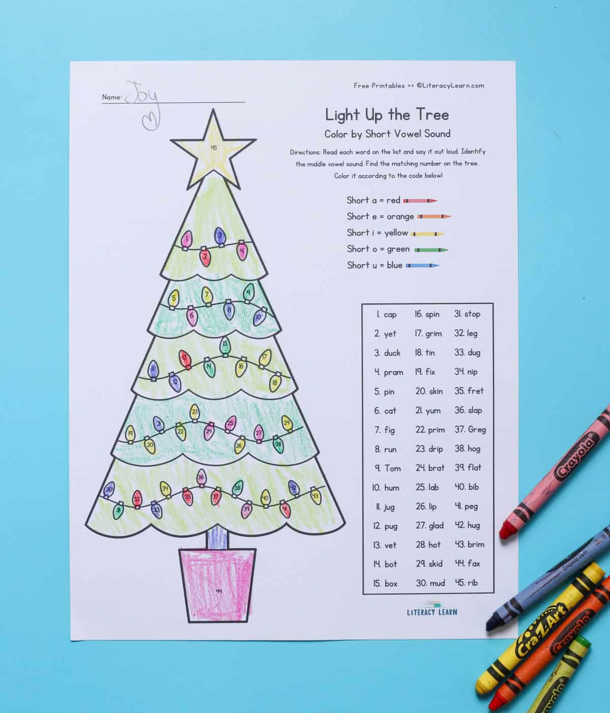 Christmas Cvc Worksheets For Kindergarten - Free Printables inside Christmas Cvc Words Worksheets Free