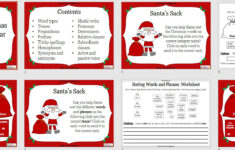 Christmas Grammar Activities | Teaching Resources intended for Christmas Themed Grammar Worksheets