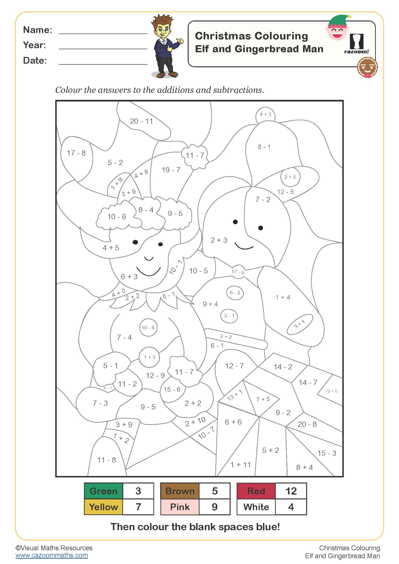 Christmas Maths Worksheets - Printable Christmas Worksheets Maths inside Christmas Worksheets For 6th Grade