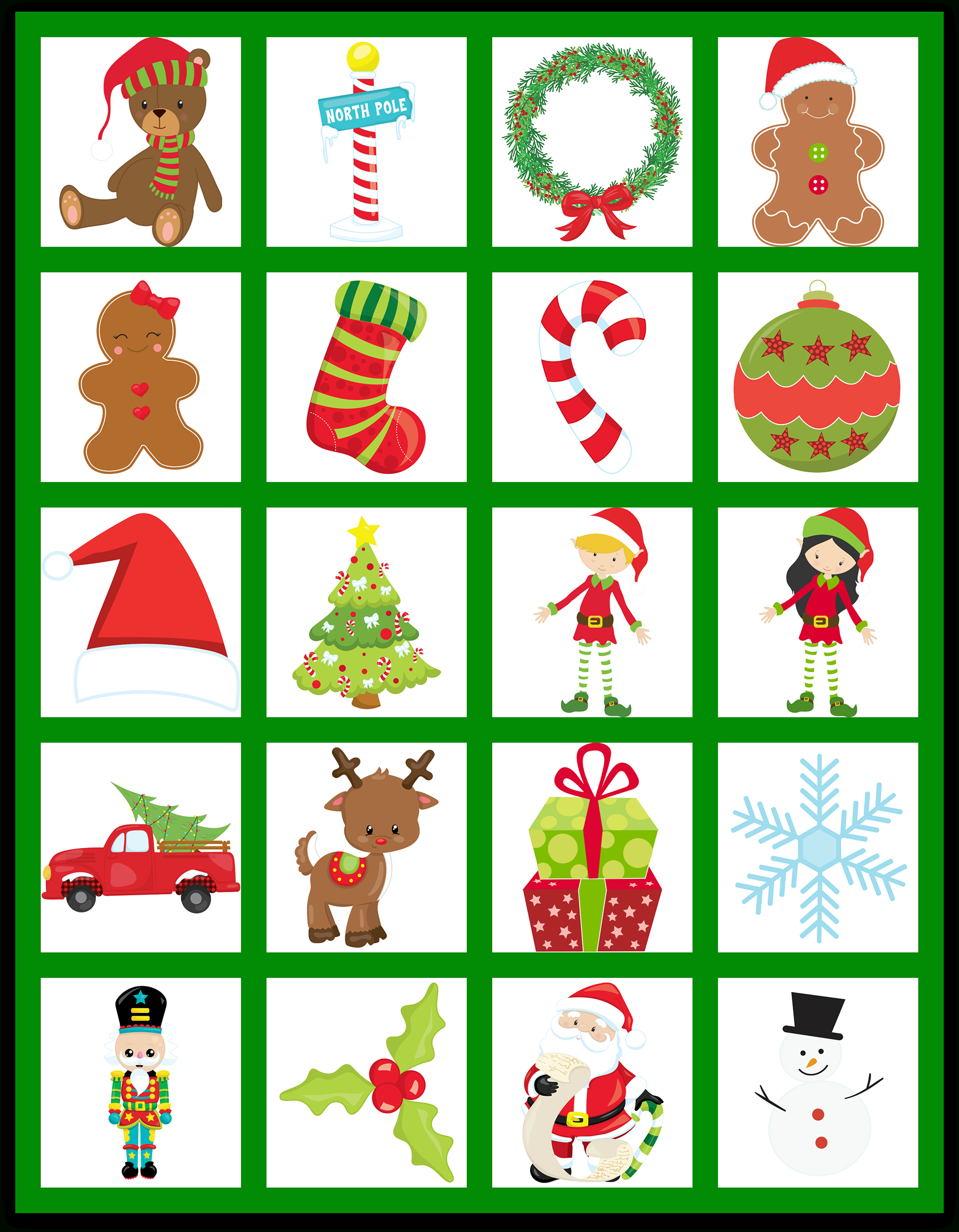 Christmas Memory Game - Free Printable - Extreme Couponing Mom inside Free Printable Christmas Matching Worksheets