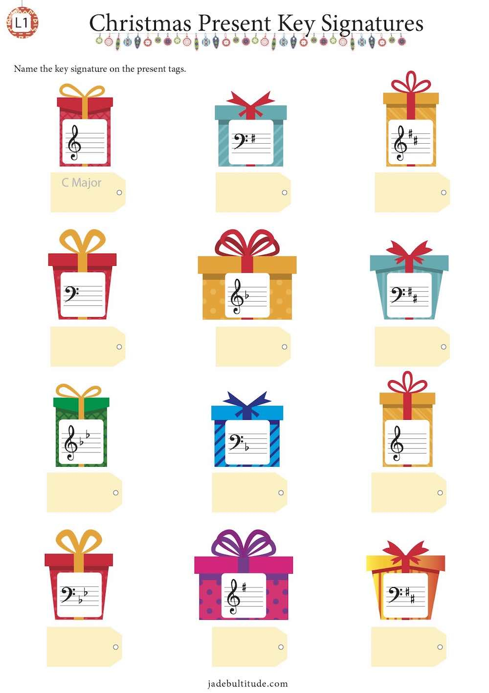 Christmas Music Theory Worksheet Bundle - Jade Bultitude pertaining to Christmas Music Theory Worksheets