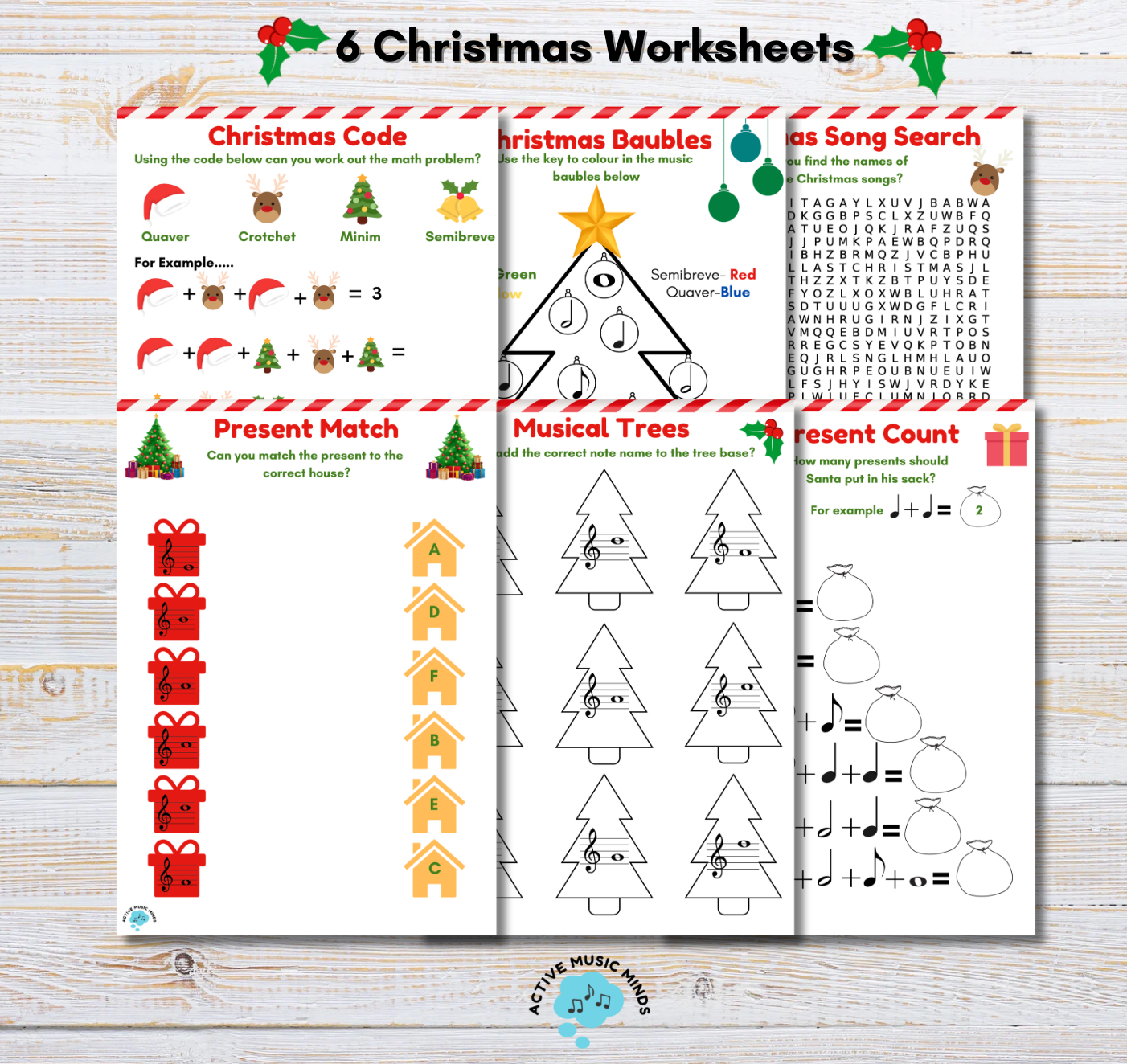 Christmas Music Worksheets: Download Free Pdf Now within Christmas Piano Theory Worksheets