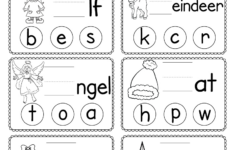 Christmas Phonics Worksheet - Free Printable, Digital, &amp; Pdf with Christmas Reading Worksheets For Kindergarten