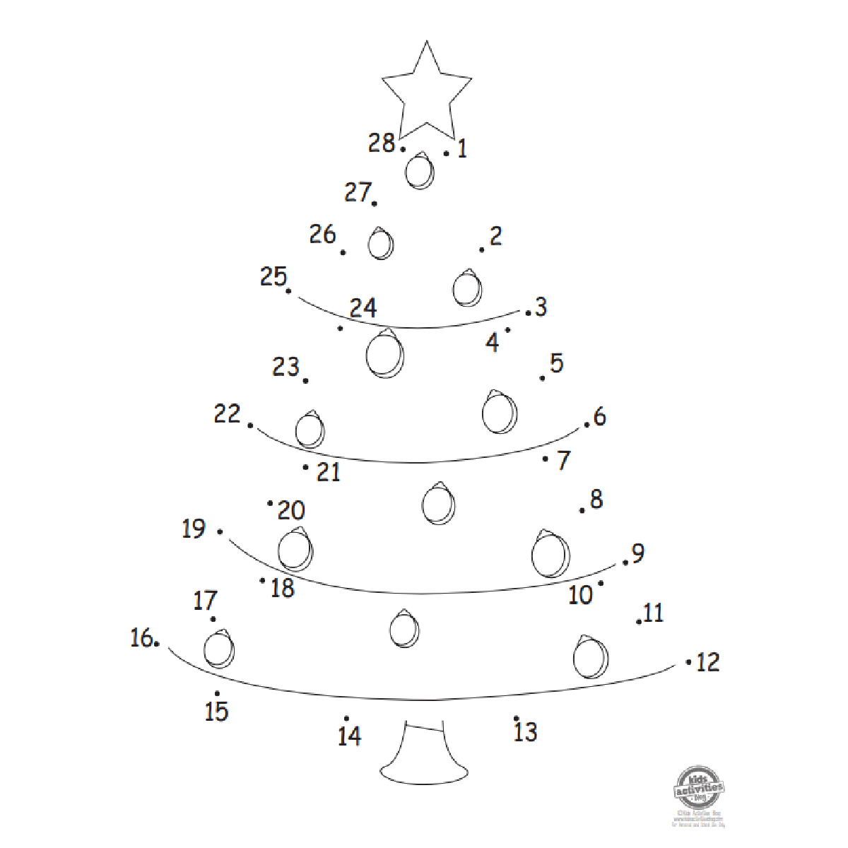 Christmas Preschool &amp;amp; Kindergarten Worksheets You Can Print | Kids intended for Christmas Tree Worksheets Kindergarten