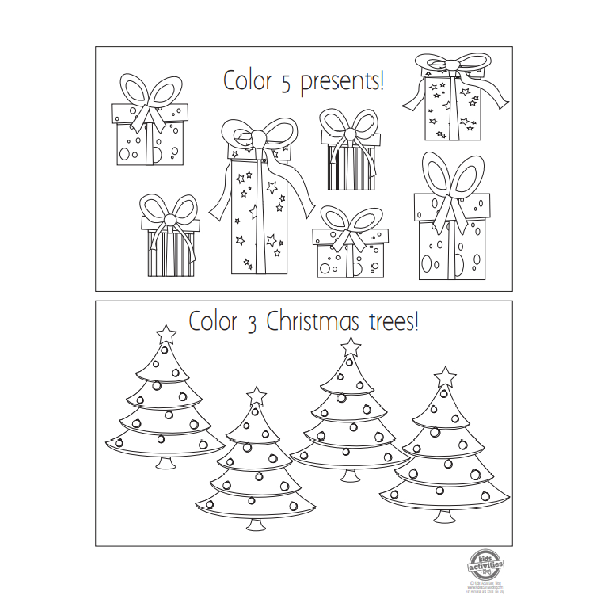 Christmas Preschool &amp;amp; Kindergarten Worksheets You Can Print | Kids pertaining to Christmas Worksheets For 3 Year Olds