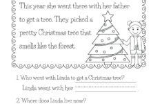 Christmas Reading Worksheet - Worksheets Library regarding Christmas Reading Worksheets