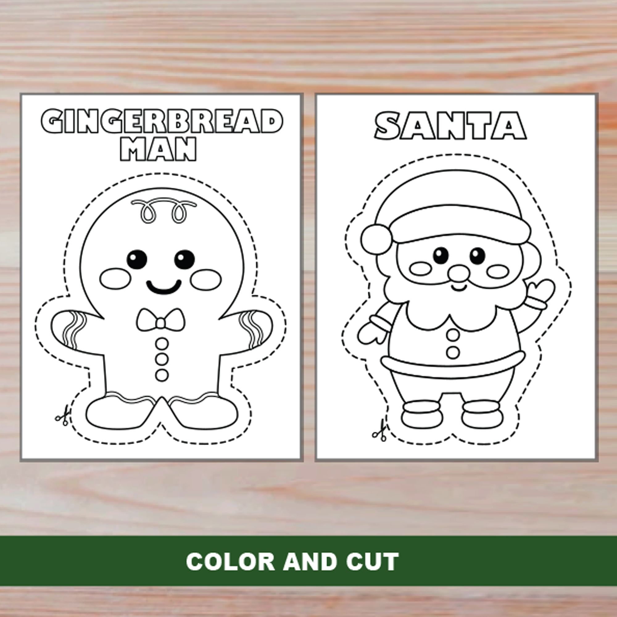 Christmas Scissor Skills | Santa&amp;#039;S Beard &amp;amp; Christmas Characters regarding Christmas Scissor Skills Worksheets
