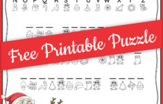 Christmas Secret Code Worksheet - Free Printable - Growing Play intended for Free Printable Christmas Secret Code Worksheets