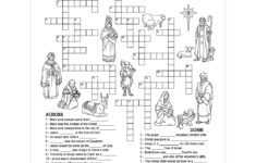 Christmas Story Crossword Puzzle - Printable for Christmas Worksheets Crossword Puzzles