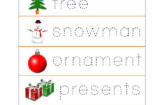 Christmas Tracing Worksheets - Raising Hooks in Preschool Christmas Tracing Worksheets