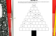 Christmas Tree Addition Puzzle Worksheets [Free Pdf] within Writing Linear Equations Worksheets Christmas Tree Answer Key