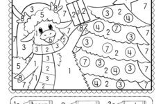 Christmas Tree Coloring Worksheet - Free Printable, Digital, &amp; Pdf in Christmas Kindergarten Worksheets Free