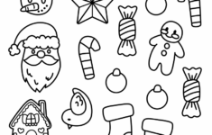 Christmas Tree Decoration – Printable Cut And Paste Worksheets For regarding Christmas Tree Decoration Worksheets