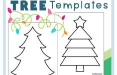 Christmas Tree Template (Free Printables) - Superstar Worksheets intended for Christmas Tree Worksheets Printable