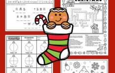Christmas Worksheets (Free Printables) - Superstar Worksheets pertaining to 1St Grade Christmas Worksheets