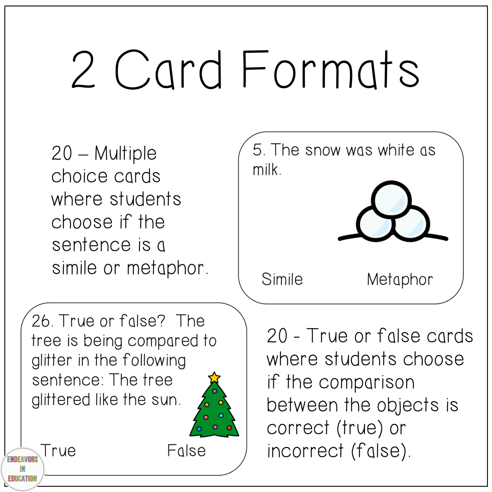 December Activities Simile And Metaphor Task Cards - Classful pertaining to Christmas Similes And Metaphors Worksheets