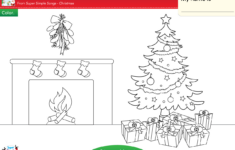 Decorate The Christmas Tree Worksheet - Color - Super Simple for Christmas Tree Decoration Worksheets