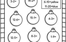 Easy Christmas Math Worksheets - Free! - Kids Activity Zone pertaining to Free Christmas Math Worksheets 2nd Grade