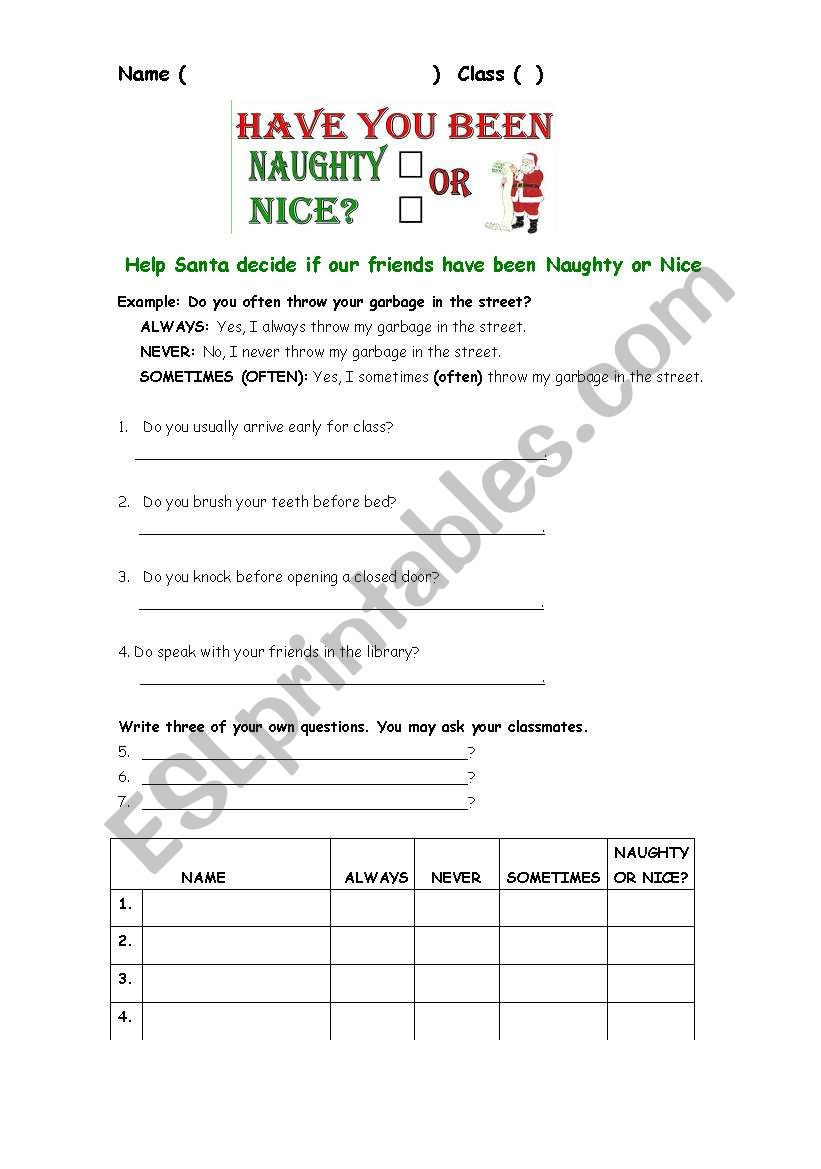 English Worksheets: High School Christmas Worksheet - Worksheets with Christmas Worksheets High School