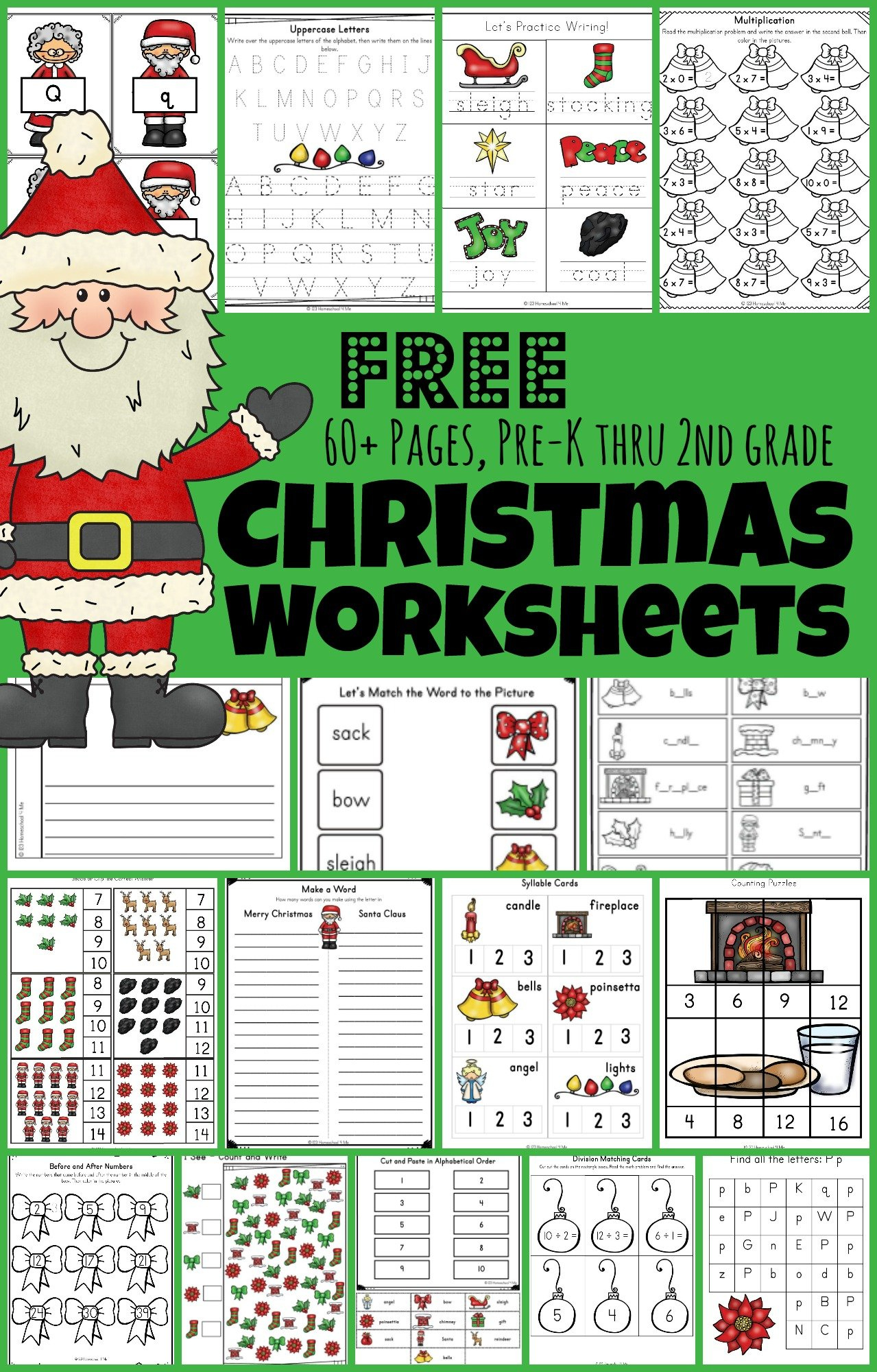 🎅🎄 Free Christmas Worksheets pertaining to Christmas Grammar Worksheets Free
