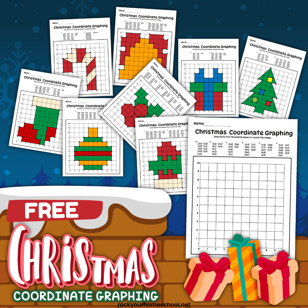 Free Christmas Coordinate Graphing Worksheets For Holiday Fun regarding Father Christmas Graphing Worksheets