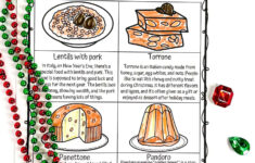 Free Christmas In Italy Worksheets regarding Christmas in Italy Worksheets
