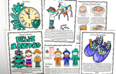 Free Christmas In Mexico Worksheet in Feliz Navidad Christmas In Spanish Speaking Countries Worksheets Answers