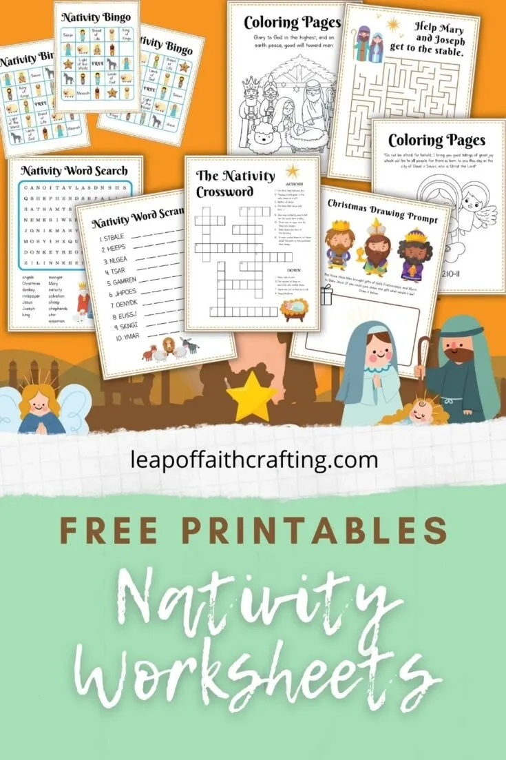 Free Christmas Story Printables Activity Sheets! - Leap Of Faith within Christmas Story Worksheets Printable