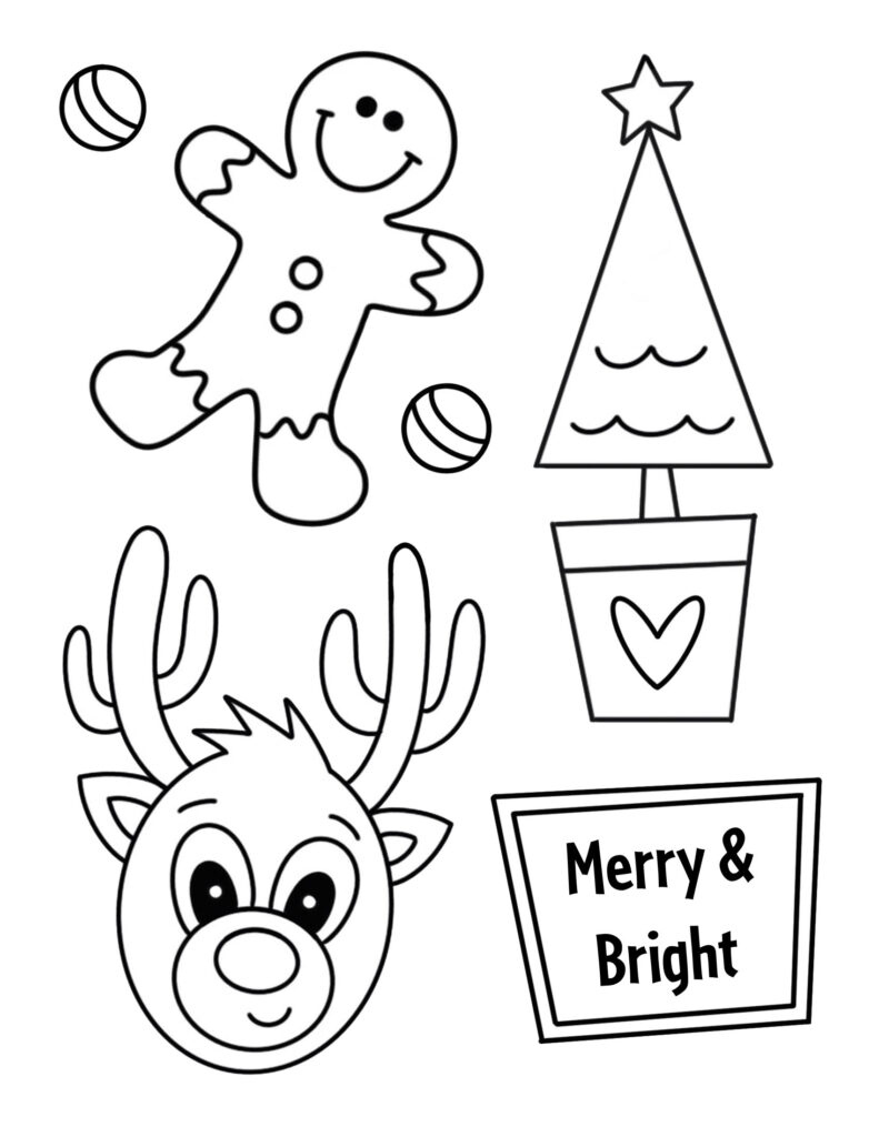 Free Christmas Worksheets For Preschool! ⋆ The Hollydog Blog with Christmas Worksheets For Preschool