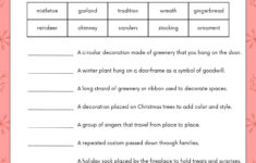 Free, Editable Christmas Worksheet Templates | Canva intended for Bank On It Worksheets Christmas Answers