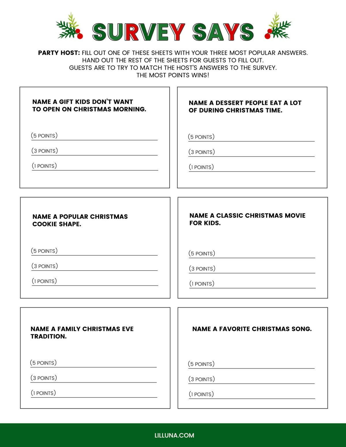 Free Printable Christmas Games {4 Freebies} | Lil&amp;#039; Luna inside Christmas Worksheets Games For Adults