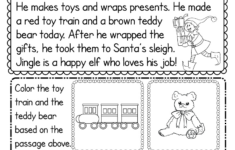 Free Printable Christmas Reading Worksheet - Worksheets Library within Christmas Reading Worksheets 1St Grade