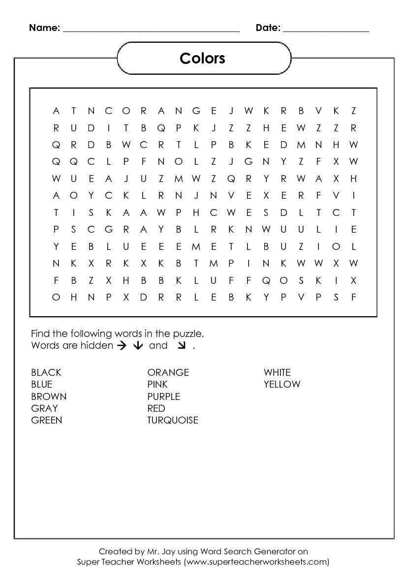 Free Word Search Puzzle Generator - Custom Word Search Maker with regard to Super Teacher Worksheets Merry Christmas Word Search Answers