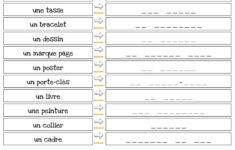 French: Christmas Vocabulary - Activities And Worksheets throughout Christmas French Vocabulary Worksheets