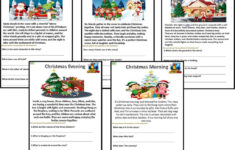 Grade 2 And 3: Christmas Reading Passagesmaking English Fun regarding Christmas Reading Worksheets For 2Nd Grade