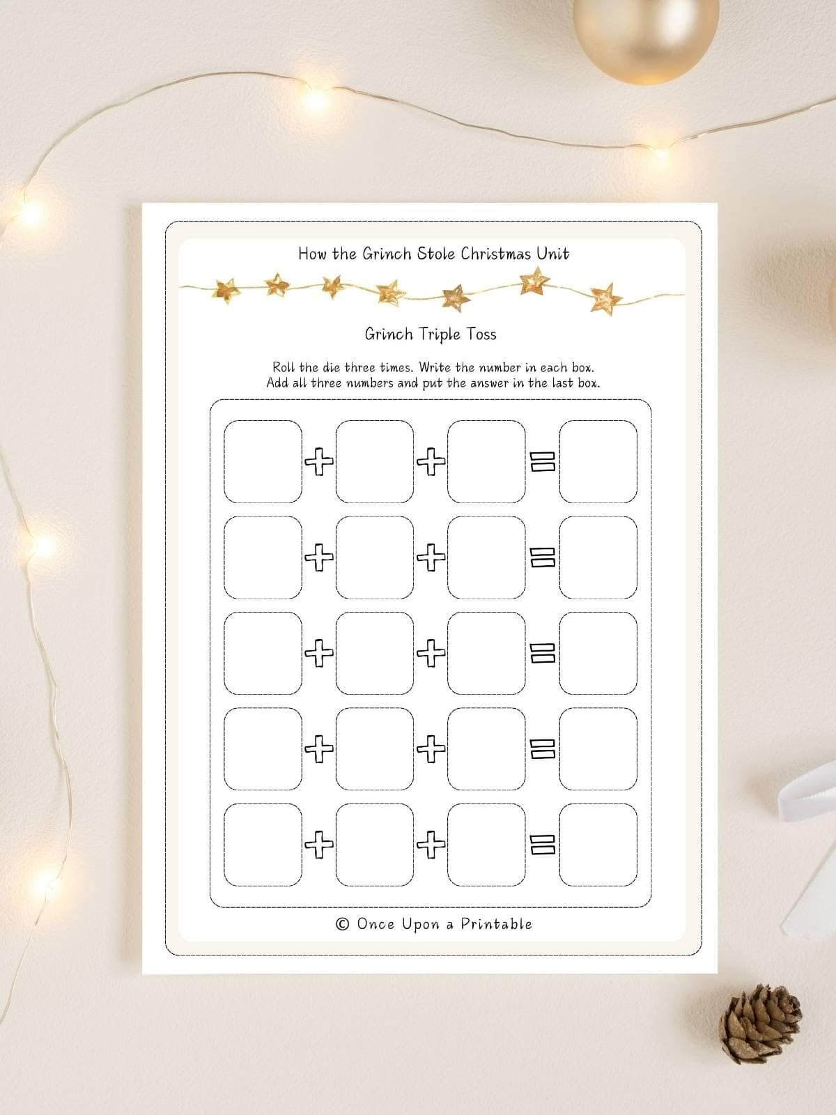 How The Grinch Stole Christmas Worksheets (Free Printables) - Once intended for How The Grinch Stole Christmas Worksheets Kindergarten
