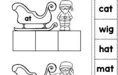 Keeping My Kiddo Busy pertaining to Christmas Cvc Words Worksheets