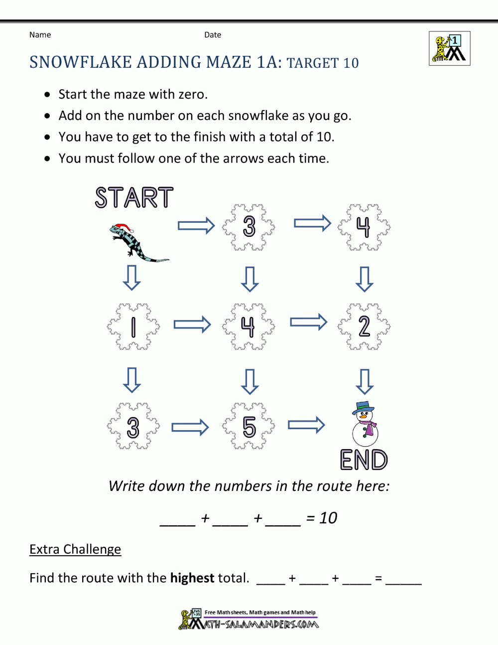 Math Christmas Worksheets First Grade throughout First Grade Christmas Math Worksheets