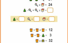 Math Christmas Worksheets Pdf | Free Download 🎄 pertaining to Middle School Christmas Math Worksheets