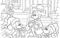 Mickey'S Christmas Carol Coloring Page - Festive Fun! pertaining to Mickey&amp;#039;s Christmas Carol Worksheets