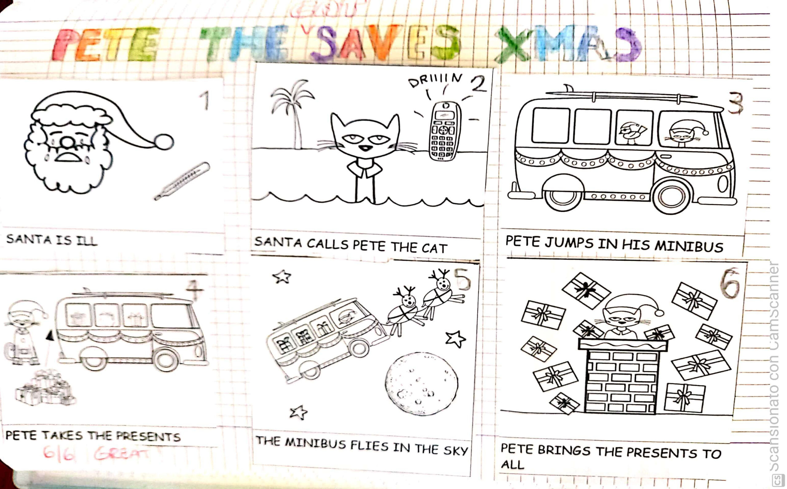 Pete The Cat Saves Christmas | Myfunflipcl@Ss - Il Blog Della with Pete the Cat Saves Christmas Worksheets