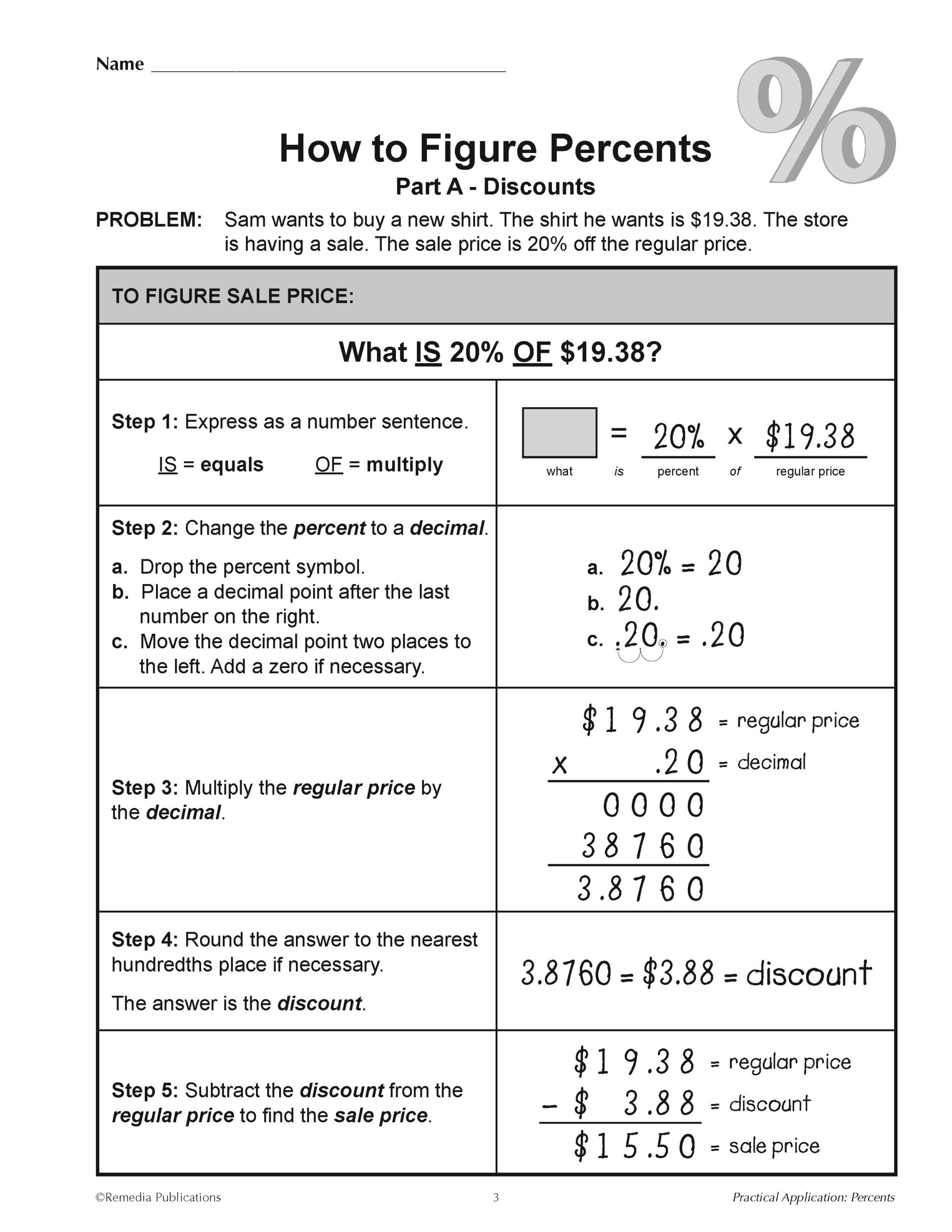 Sales Tax Math Problems Worksheet: Practice Calculating Sales Tax inside Christmas Shopping Problems with Tax and Discounts Worksheets Answers
