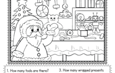 Santa'S Workshop Classification Worksheet - Free Printable regarding Christmas Reading Worksheets For Kindergarten