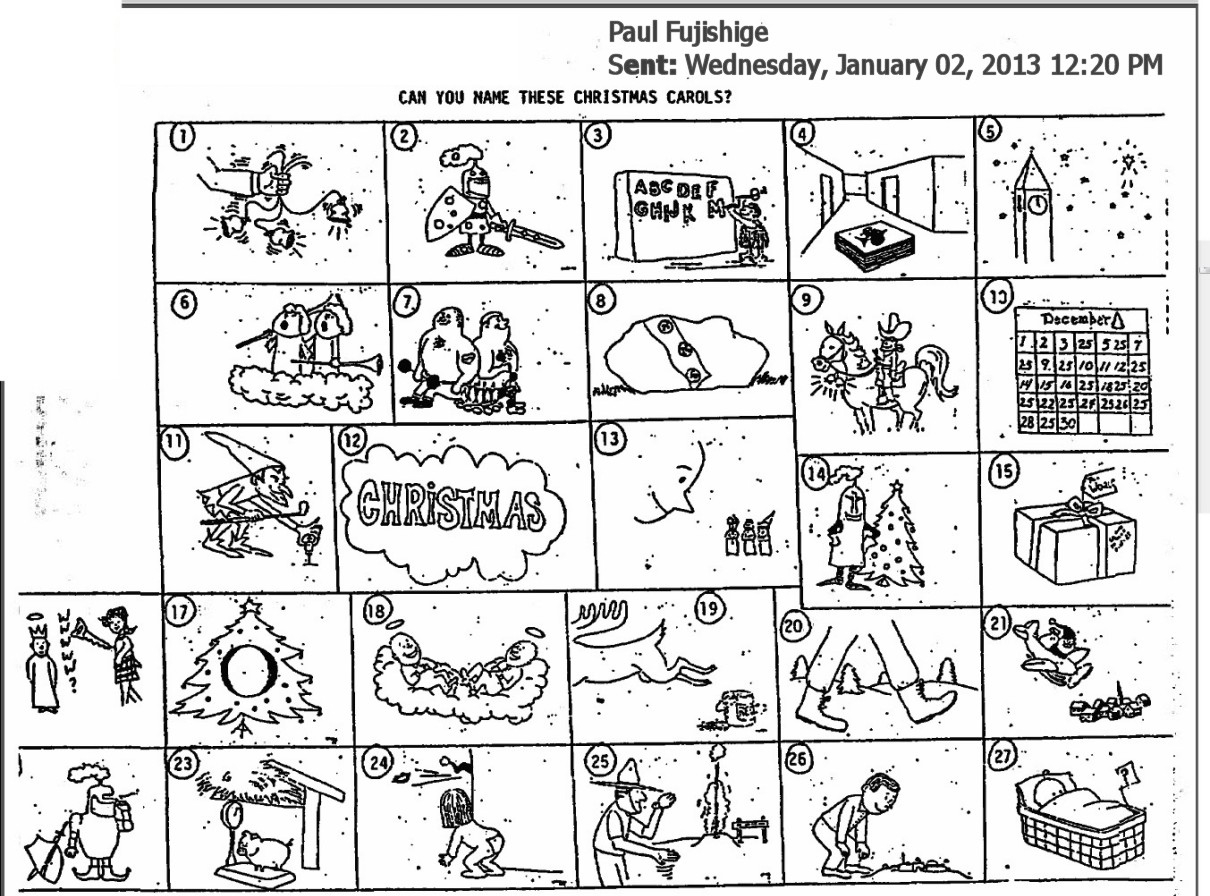 The Original Puzzle inside Identify The Christmas Carol Worksheets